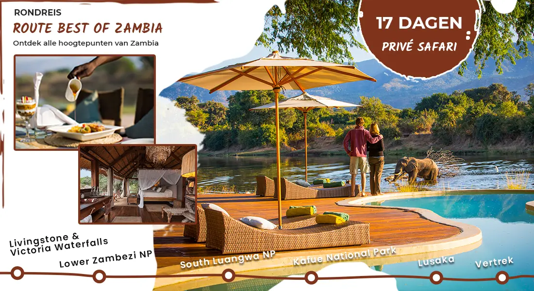 Explore-Zambia Privé begeleide safari-Best of Zambia